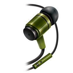 AudiOHM RNF Army Green Ultra-Durable Earbuds AudiOHM RNF army green earbuds