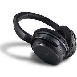 Golzer BANC-50 Noise Cancelling Bluetooth Headphones Golzer BANC-50 black wireless noise cancelling headphones