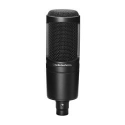 Audio-Technica AT2020 - Best Gaming Microphone for Streamers Audio-Technica AT2020 black cardioid microphone for streamers