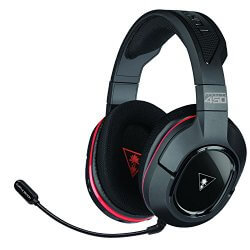 Turtle Beach Ear Force Stealth 450 Wireless Gaming Headset Turtle Beach Ear Force Stealth 450 black wireless headset for gaming