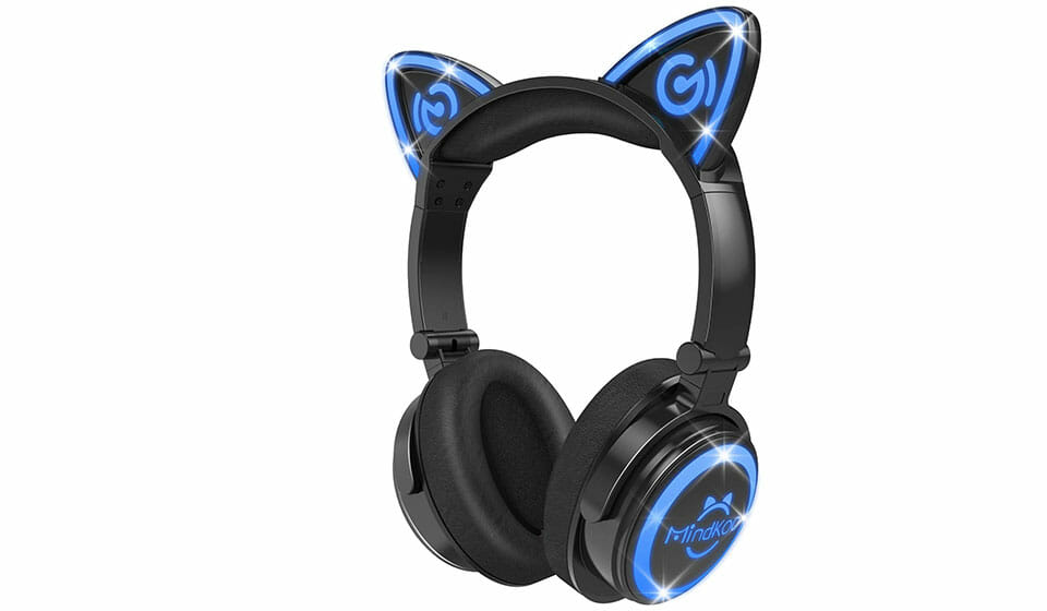 MindKoo Unicat Bluetooth Cat Ear Headphones