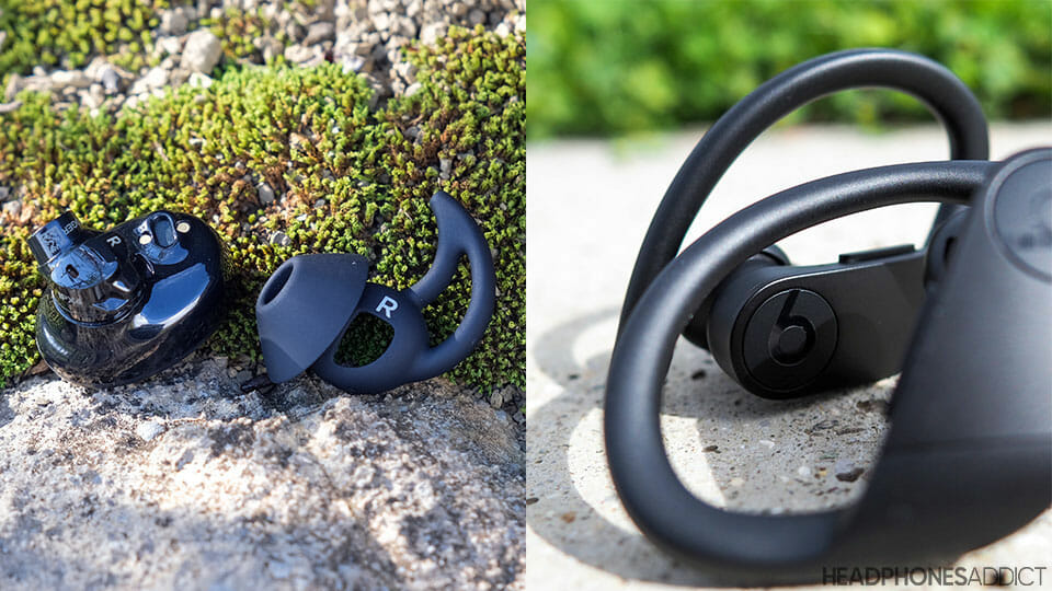 Bose Sport Earbuds vs. Beats PowerBeats Pro buds