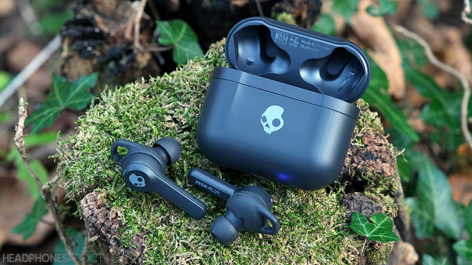 Skullcandy Indy ANC earbuds and the case
