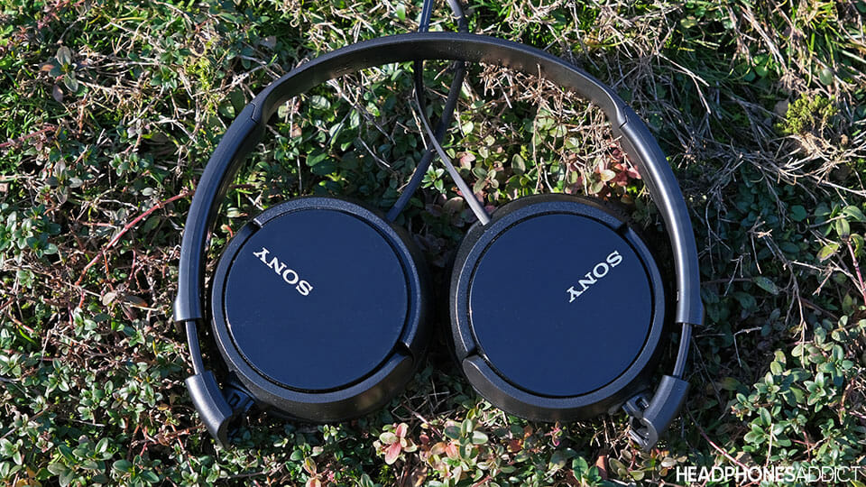 Sony MDR-ZX110 folded