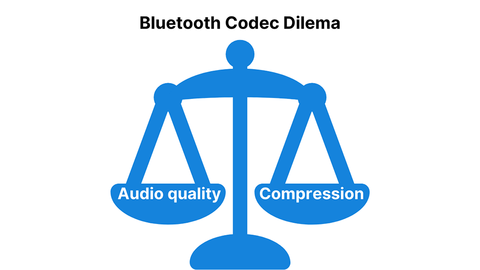 Bluetooth codec problem - audio quality vs compression
