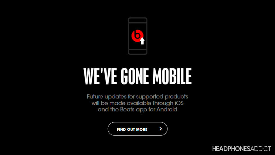 Beats Updater has gone mobile