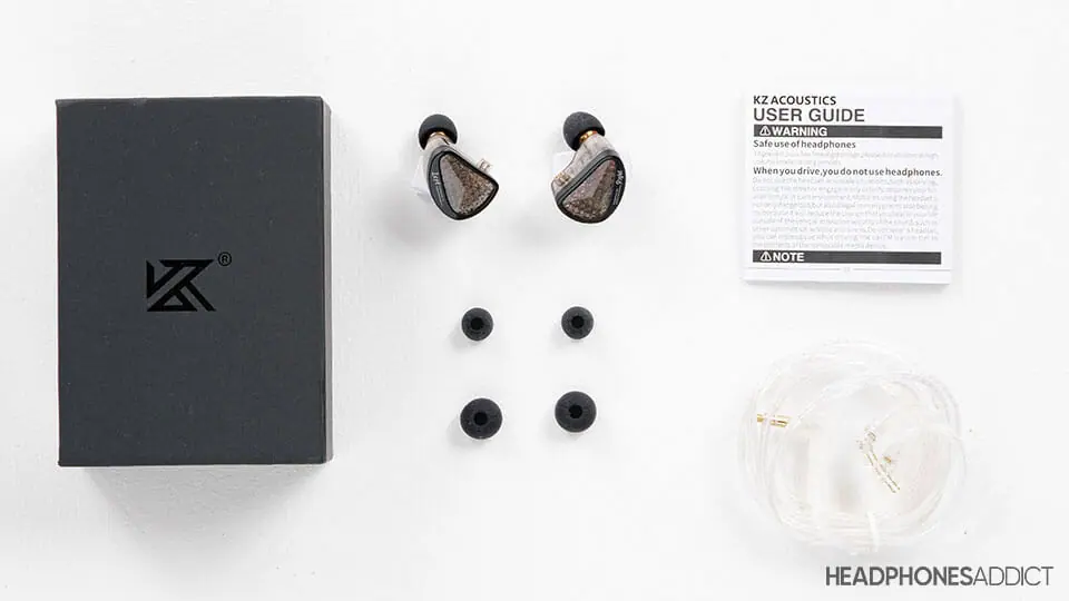 KZ AS16 Pro accessories