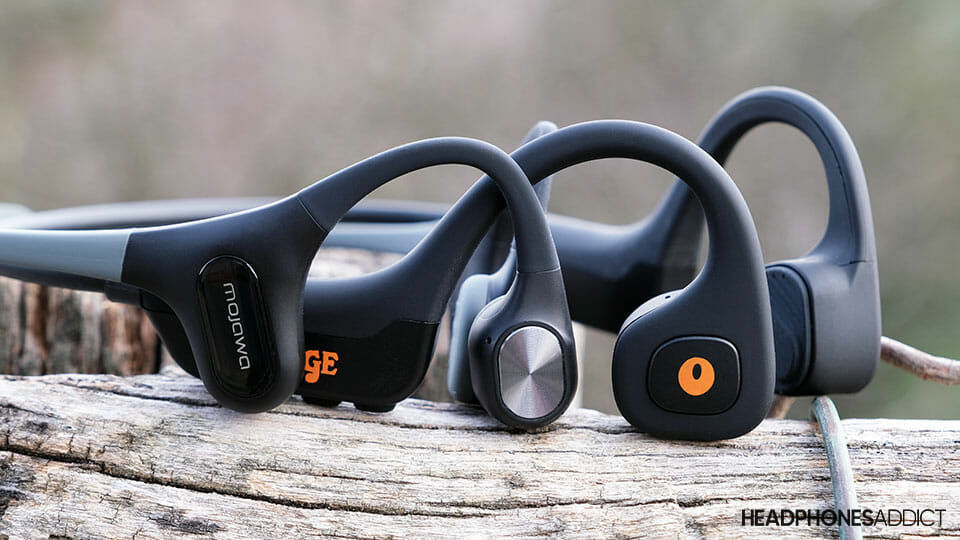 Q16 Open Ear Bone Conduction Headphones - Wireless Bluetooth 5.4, 50hr Playback, Waterproof For Running