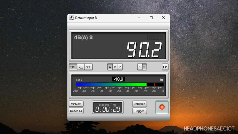 Edifier WH950NB music loudness test