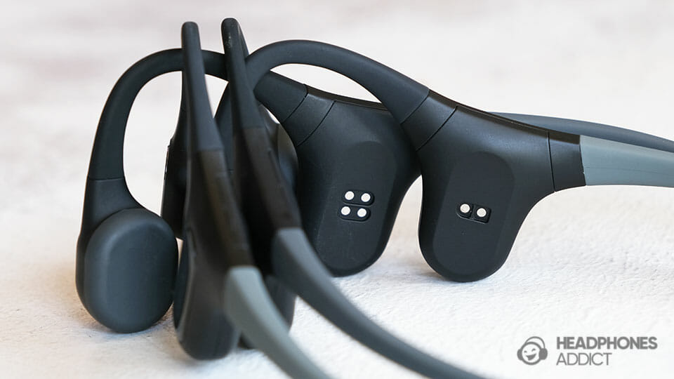 Câble Charge USB Pour Casque Mojawa RunPlus Conduction Osseuse - Longueur 38cm, Magnétique, Protection Surtension, Noir