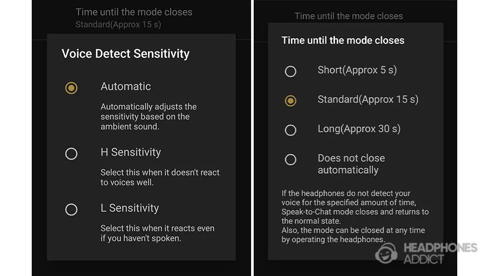 Sony WH-1000XM5 speak-to-chat