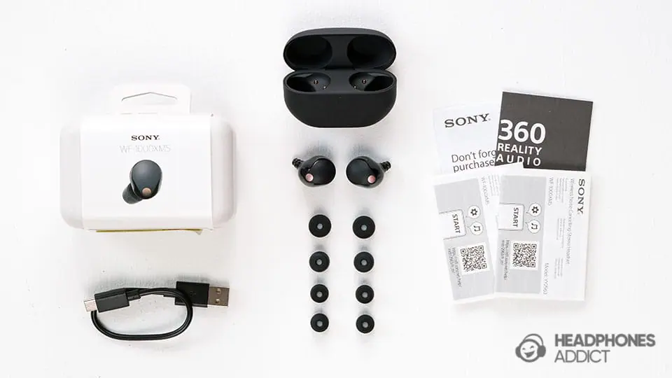 Sony WF-1000XM5 accessories