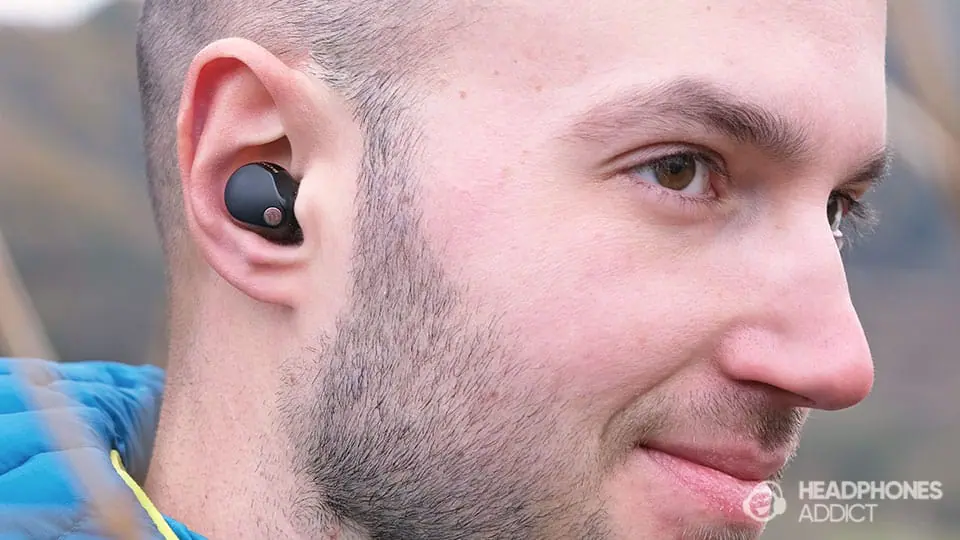 Bose QuietComfort 35 Sony WF-1000XM5 in ears