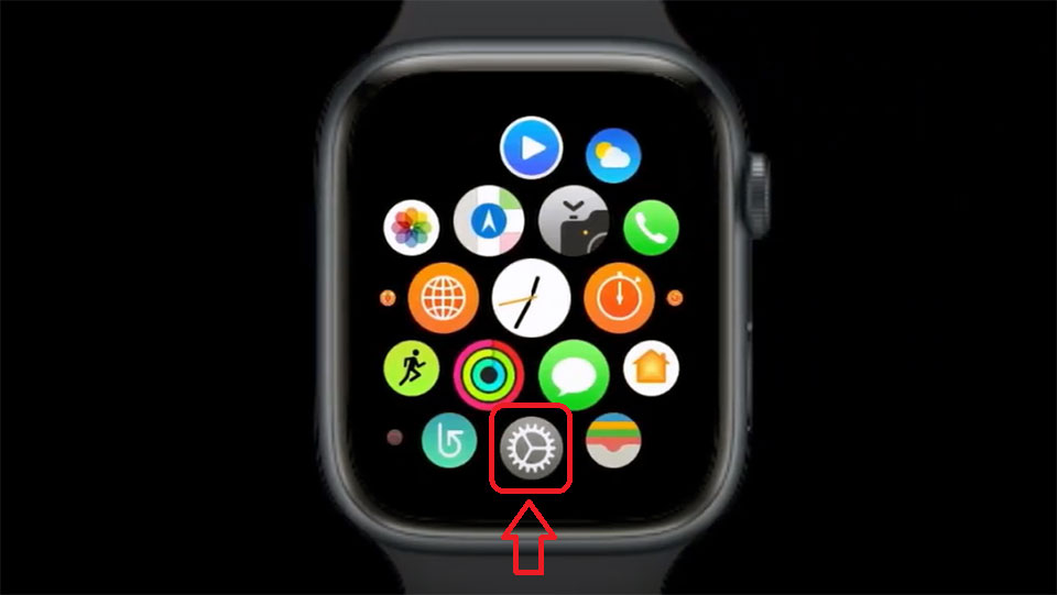 Apple Watch find settings