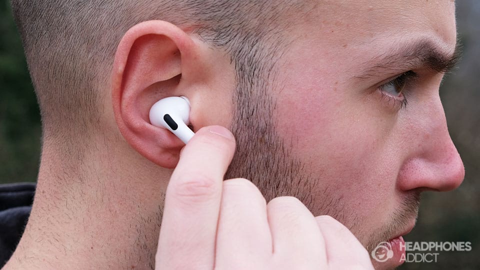 Apple AirPods Pro 2 squeeze controls