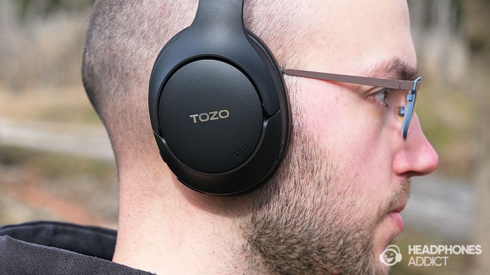 TOZO HT2 on head