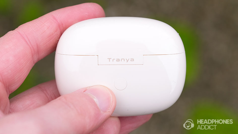 Tranya Nova Lite pairing button